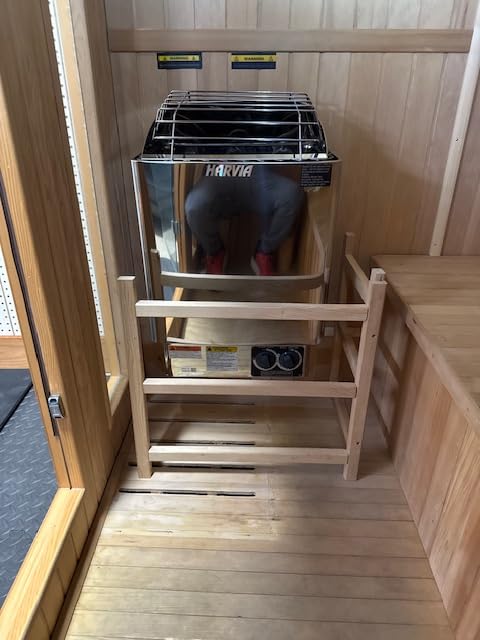 Harvia KIP 4.5KW, 240V-1PH Electric Sauna Heater With Built In Controls (Includes Sauna Stones) customer photo 2