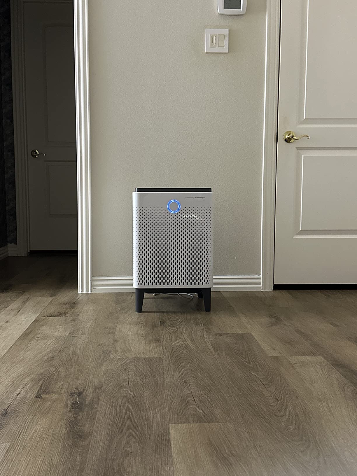 COWAY Air Purifier for Home Up to 3,120ft², Washable Pre-Filter and HEPA Filter for Smoke, Allergies, Pet Dander, Odor, AQI, Auto & Sleep Mode, Timer, 5yr Warranty, Airmega 400 White, AP-2015F customer photo 2