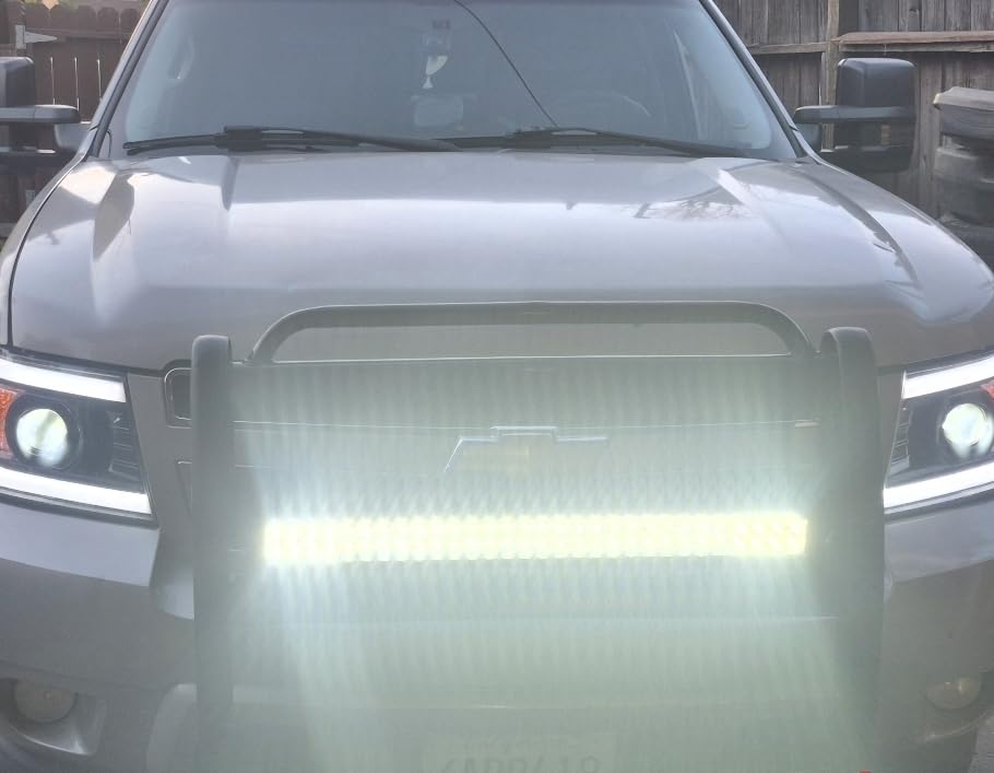 Nilight LED Light Bar 32 Inch 180W 12600LM Spot Flood Combo Driving Lamp Roof Bumper Off Road Work Pods for Van Camper Wagon Car Pickup Golf Cart ATV UTV SUV Truck Boat 4x4 customer photo 2