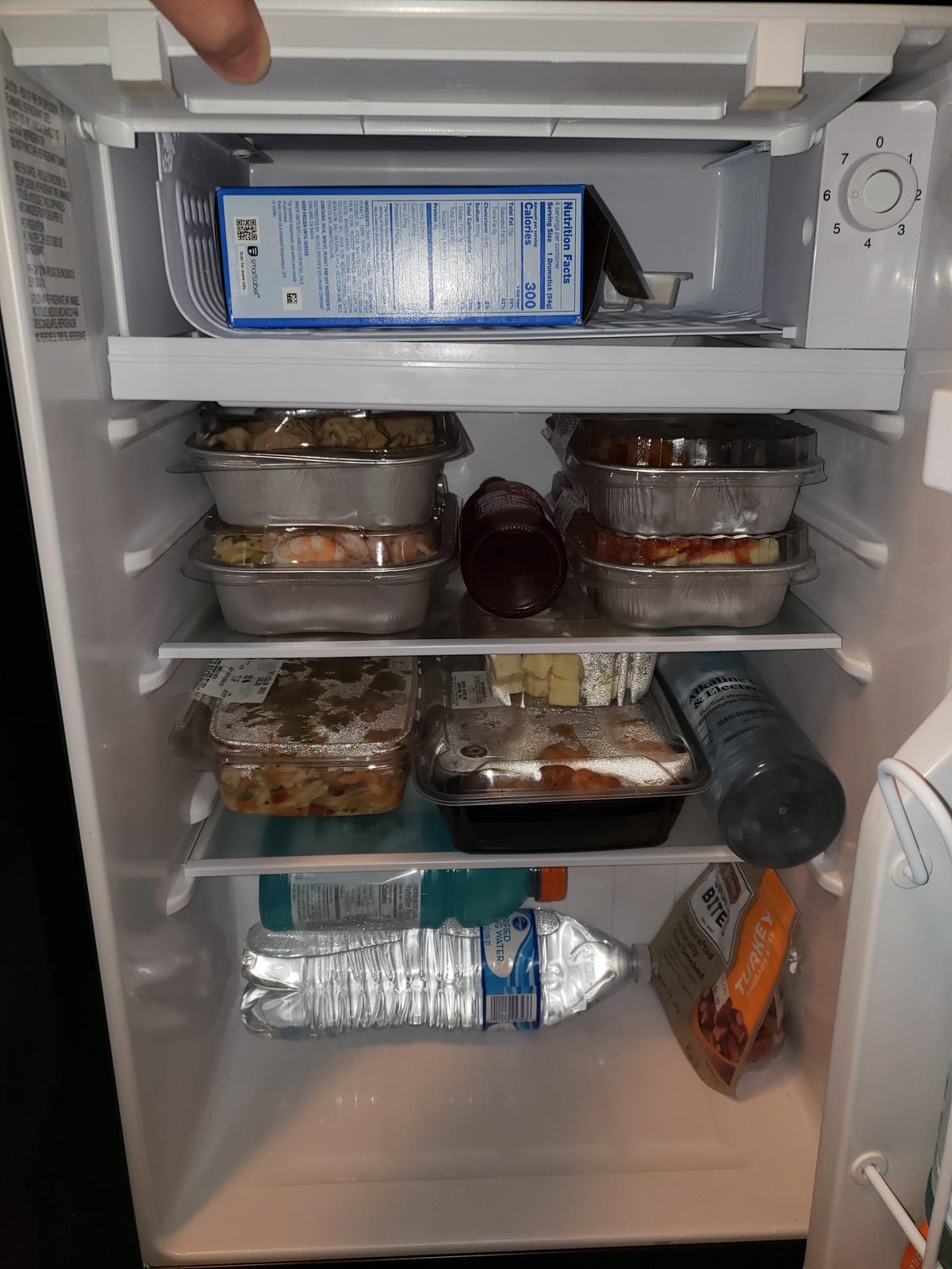 BLACK+DECKER 2.5 Cu. Ft. Compact Refrigerator, BCRK25V, Stainless Look | Energy Star Certified, Single Door Mini Fridge with Chiller Compartment, Personal Fridge for Home or Dorm, R600a Refrigerant customer photo 2