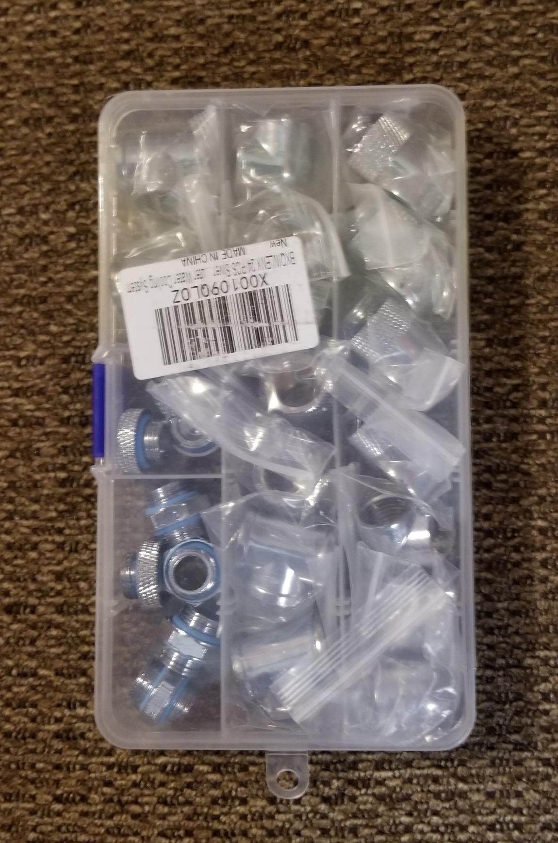 24-Piece Silver Chrome G1/4