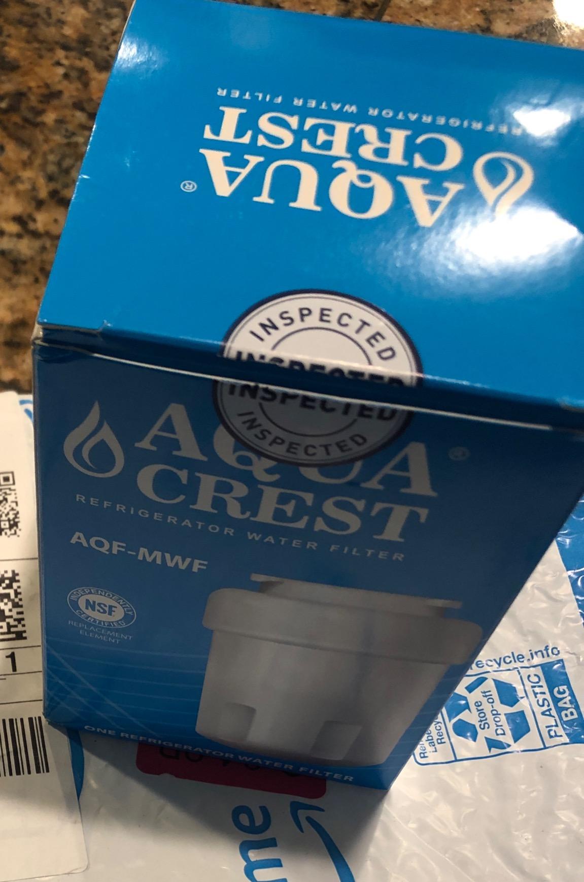 AQUA CREST AQF-FF13 Water Filter, Replacement for GE MWF, 3 Pack customer photo 2