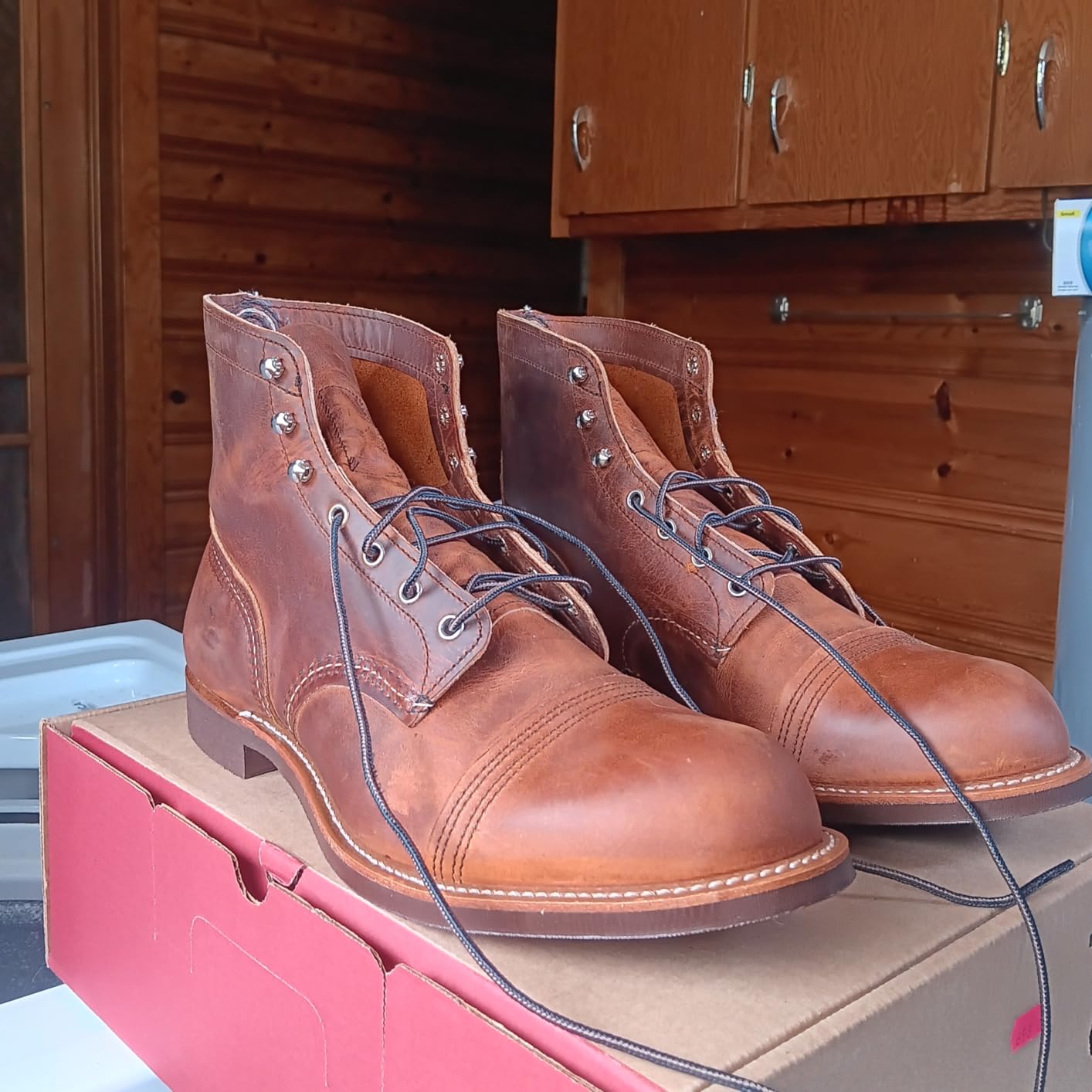 Red Wing Shoes Men's Iron Ranger customer photo 2