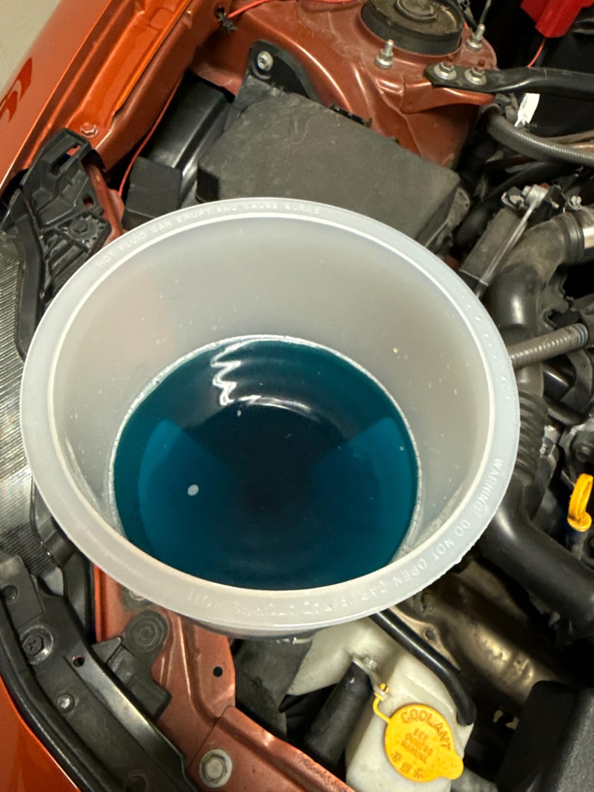EPAuto Spill Proof Radiator Coolant Filling Funnel Kit customer photo 1