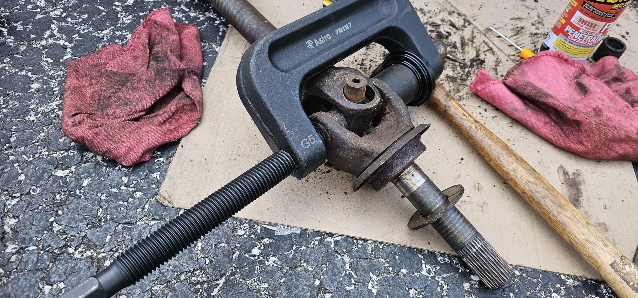 Astro Tools 78197 Goliath LARGE Ball Joint Service Tool and Master Adapter Set customer photo 2