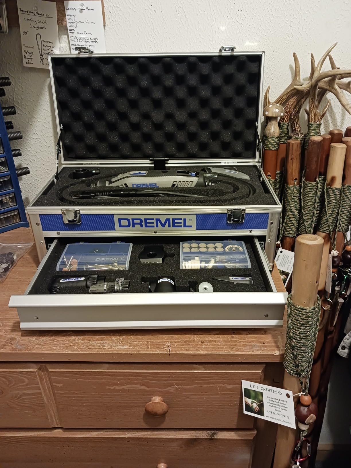 Dremel 4300-5/40 Rotary Tool Kit with LED Light - 5 Attachments & 40 Accessories - Ideal for Grinding, Cutting, Wood Carving, Sanding, and Engraving customer photo 1