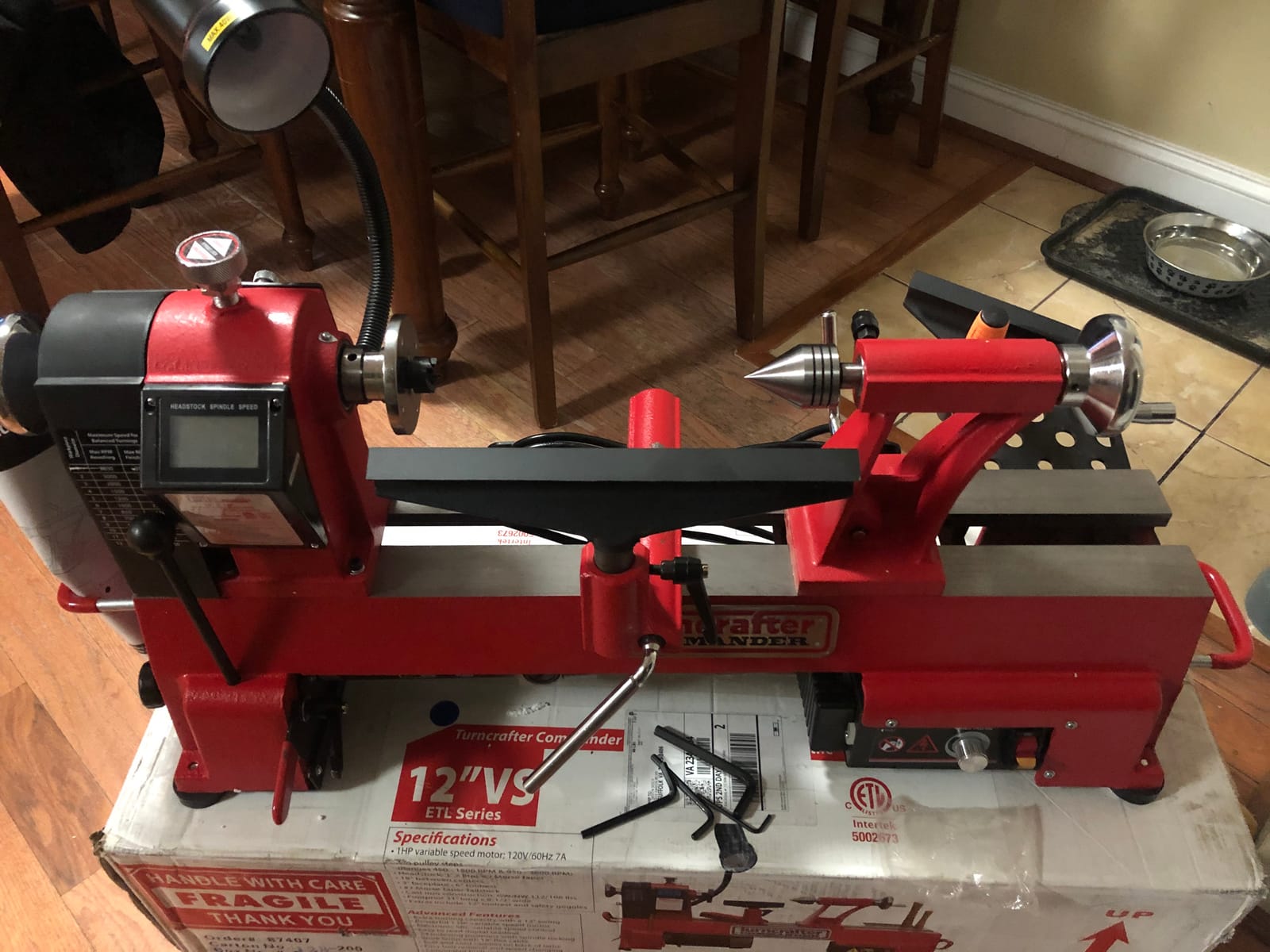 PSI Woodworking KWL-1218VS Turncrafter 12