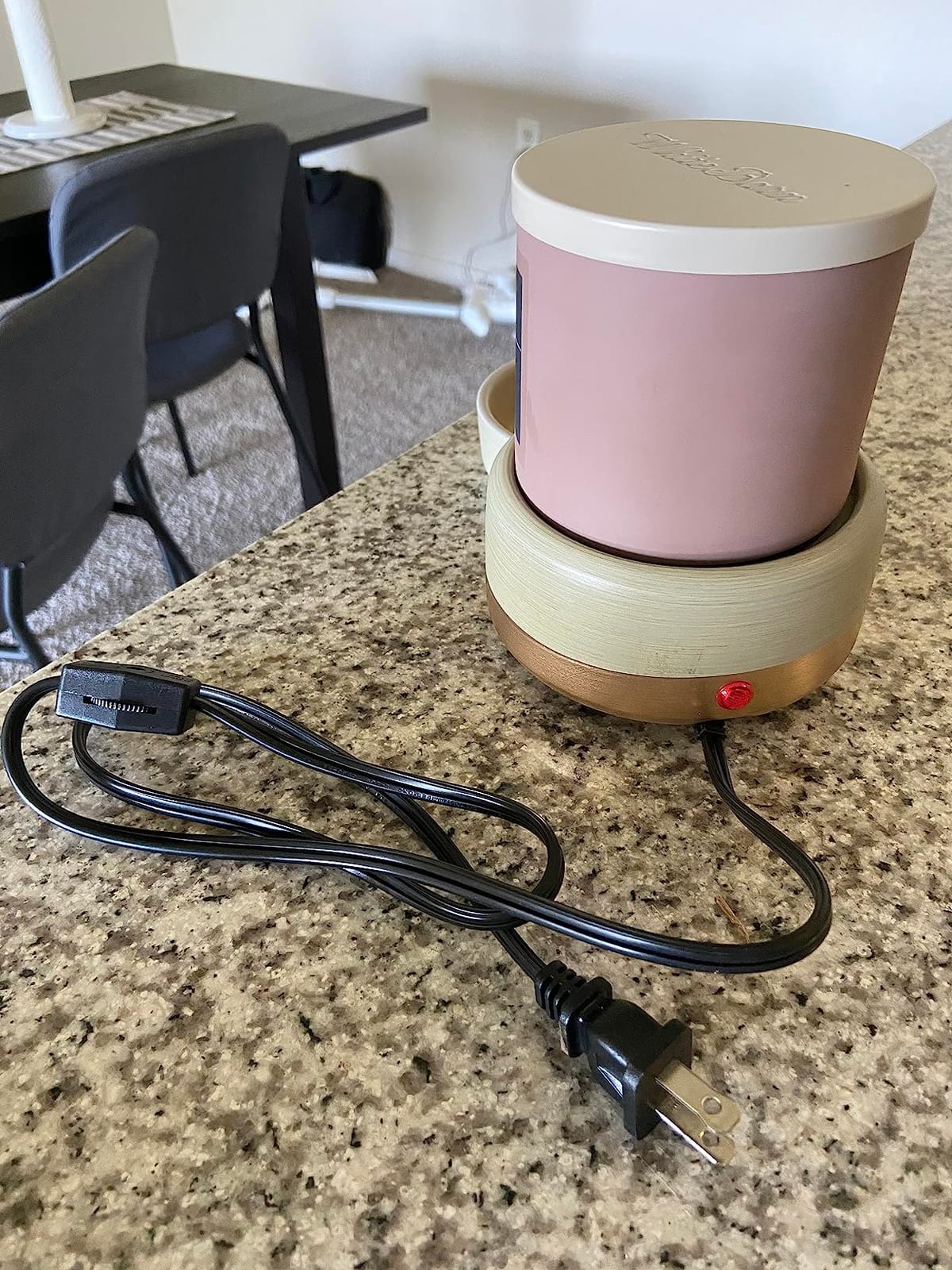 Candle Warmers ETC 2-in-1 Candle and Fragrance Warmer for Warming Scented Candles or Wax Melts and Tarts with to Freshen Room, Midas customer photo 1