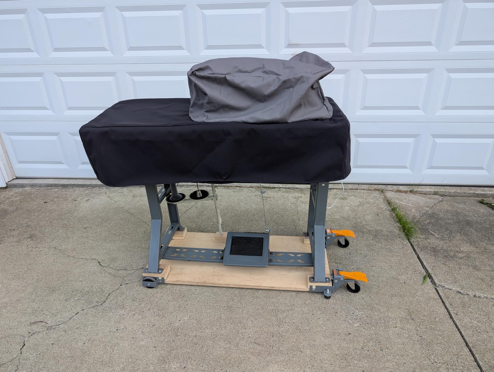 Bora Portamate Mobile Base Kit PM-1100 - Heavy Duty, Universal, Customizable, Adjustable Rolling Set, Dolly Roller Frame and Casters for Moving Equipment, Tools, Machines - 400 lb Capacity customer photo 1
