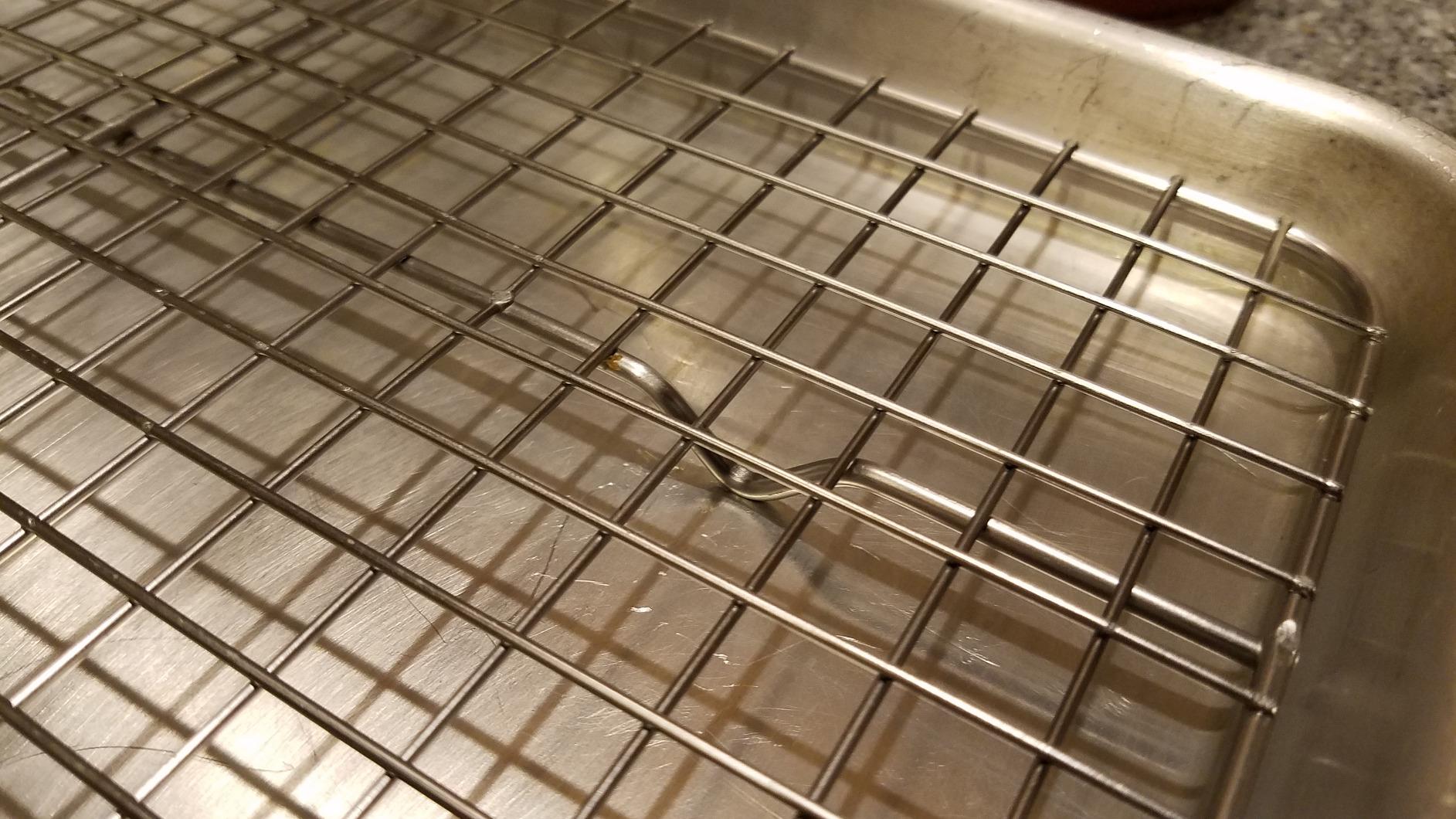 Checkered Chef Cooling Racks for Cooking and Baking - Cooling Wire Rack | Stainless steel; no-warp grid design; multi-pack, fits quarter, jelly, and half sheet pans; oven safe and dishwasher safe customer photo 2