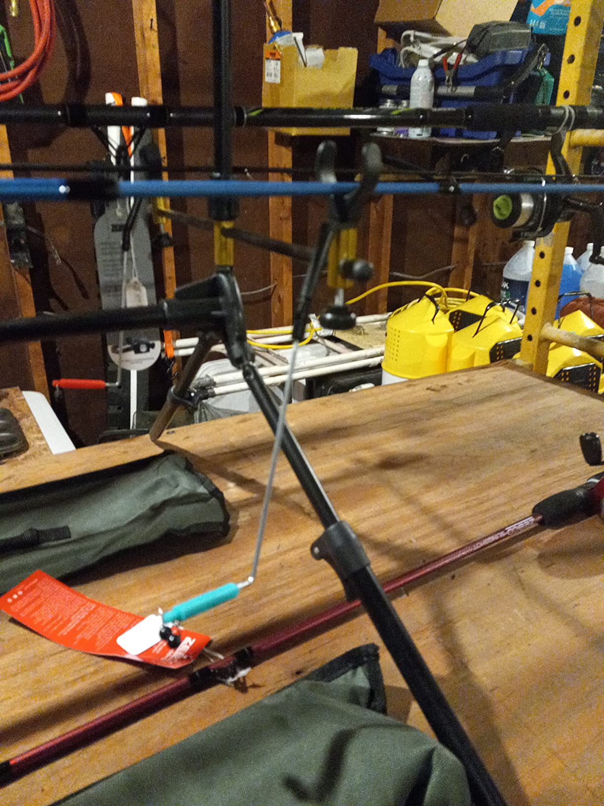 Lixada Adjustable Retractable Carp Fishing Rod Pod Stand Holder customer photo 2