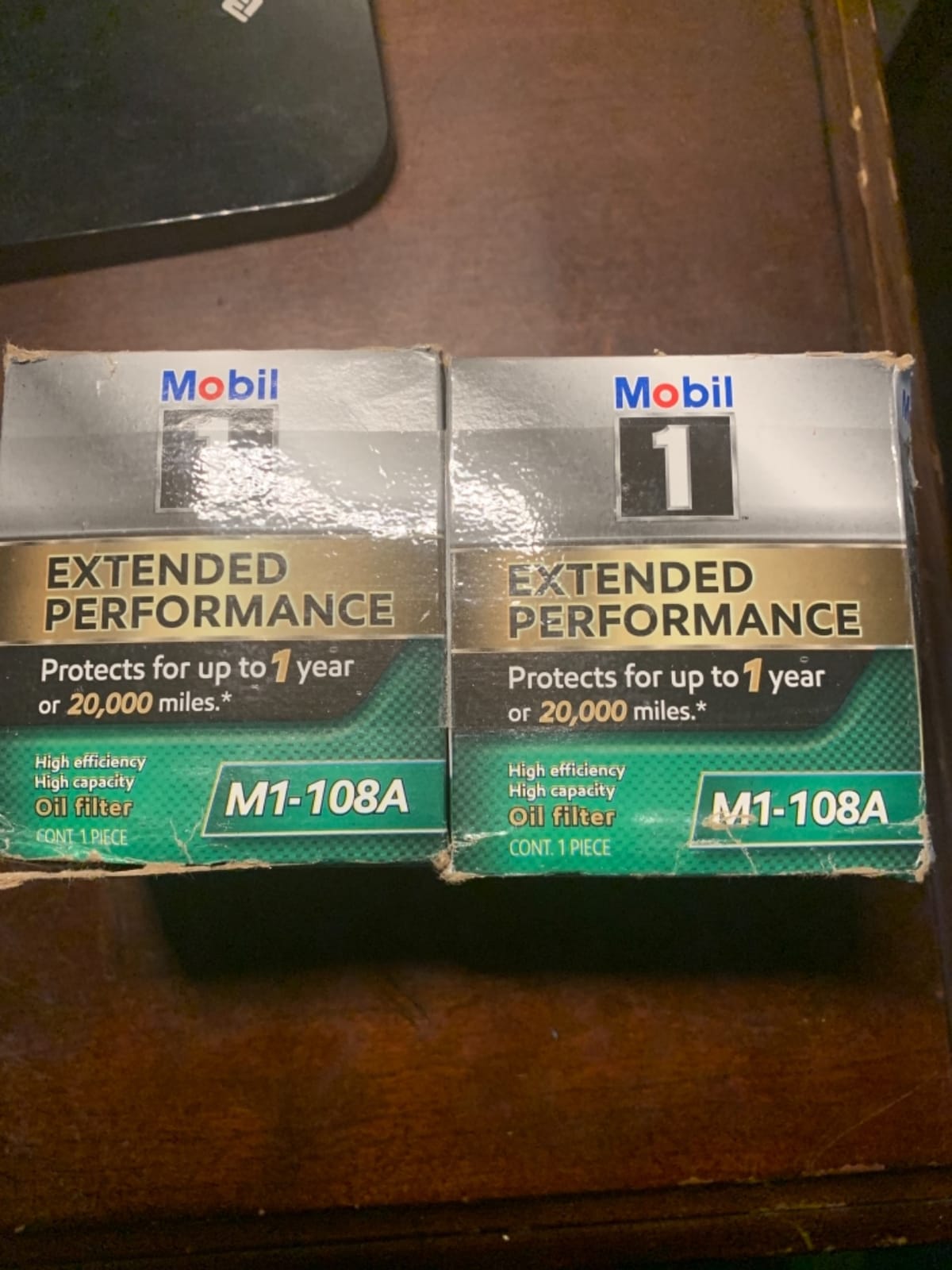 Mobil 1 M1-108A Extended Performance Oil Filter | Synthetic Blend, High Efficiency 25,000 Mile Protection customer photo 2