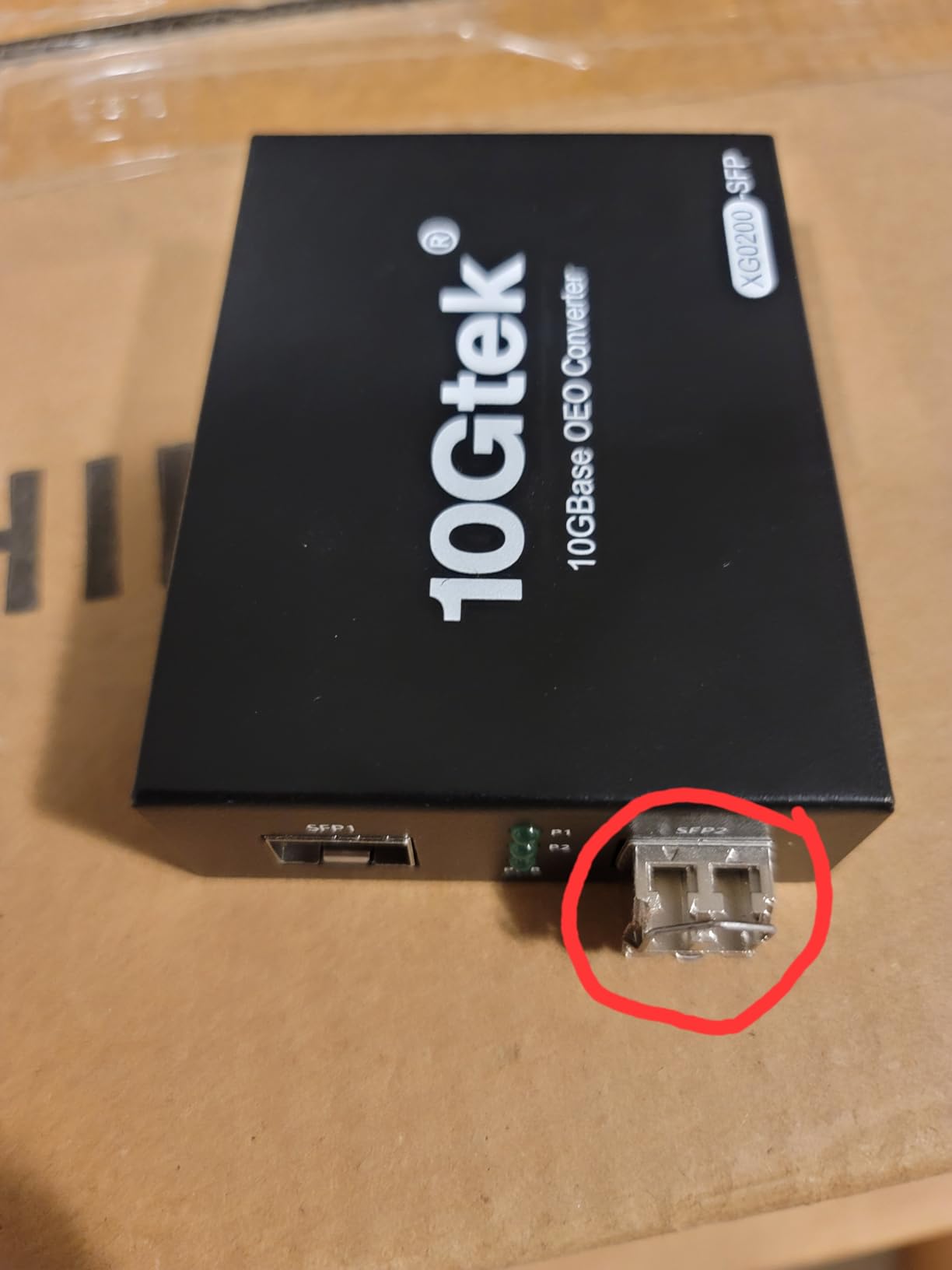 ipolex Gigabit Single-Mode LC Fiber to Ethernet Media Converter with SFP LX Module, 1.25G SFP Fiber to Copper RJ45, 1000Base-LX to 10/100/1000Base-TX, 1310nm, SMF, Transmission up to 20-KM customer photo 1