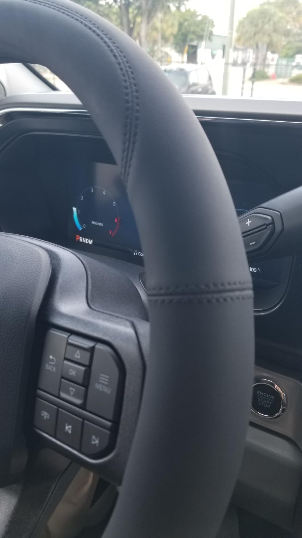Valleycomfy Microfiber Leather Steering Wheel Cover Universal 15 inch (Black) customer photo 2
