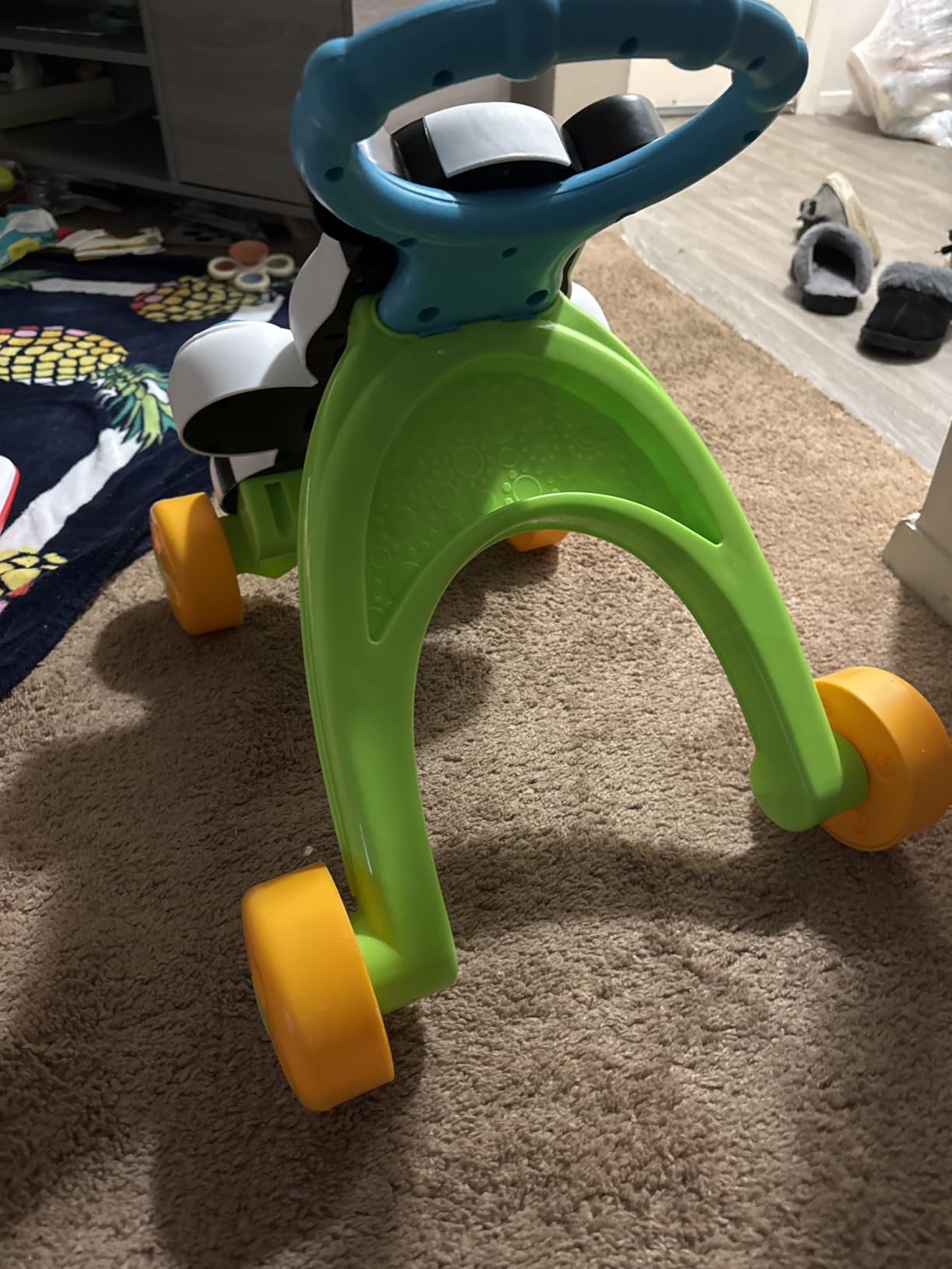 Fisher-Price Learn with Me Zebra Walker Musical Learning Activity with Lights & Fine Motor Play for Infants Ages 6+ Months customer photo 1