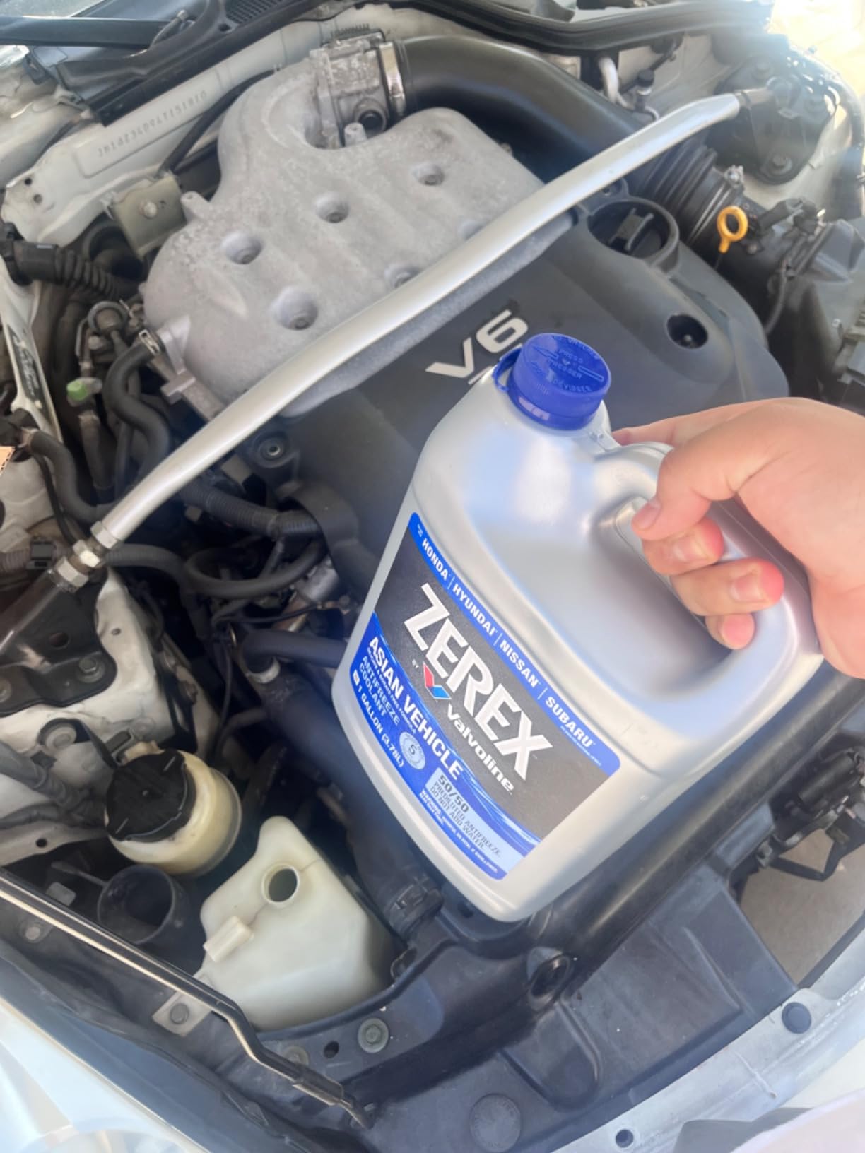 Zerex Asian Vehicle Blue Silicate and Borate Free 50/50 Prediluted Ready-to-Use Antifreeze/Coolant 1 GA customer photo 1