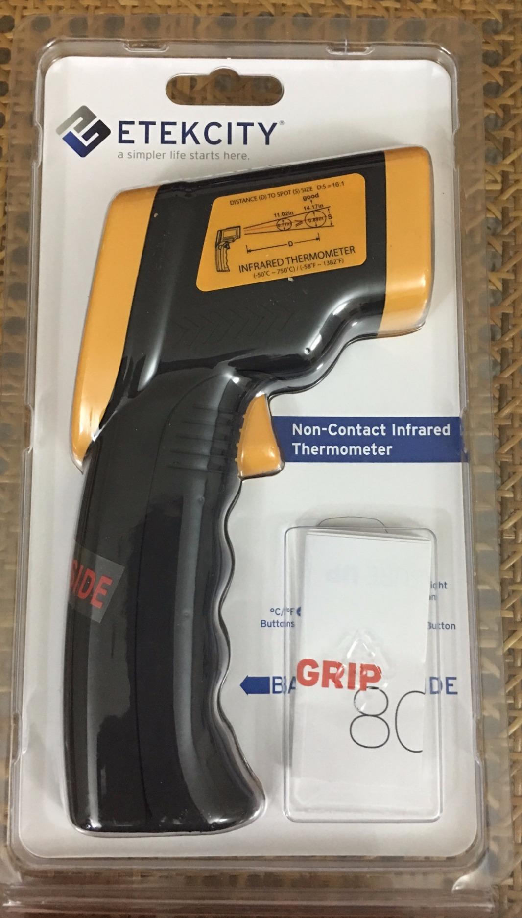 Etekcity Infrared Thermometer 1025D Dual Laser Temperature Gun -58℉~1022℉ (-50℃~550℃) with Adjustable Emissivity, Non-Contact Voltage Tester (NCV) customer photo 1