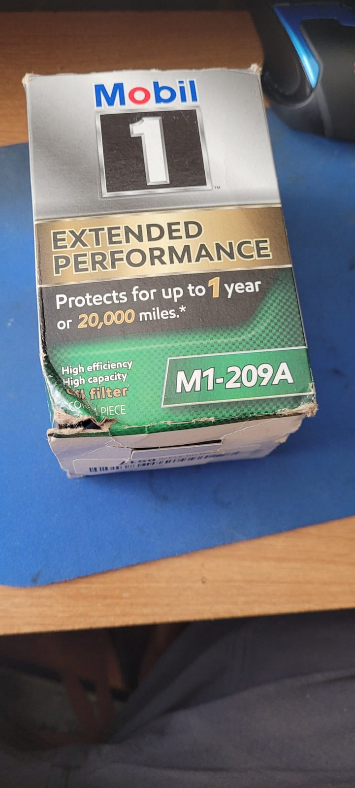 Mobil 1 M1-209A Extended Performance Oil Filter, Synthetic Blend, 25,000 Mile Protection customer photo 2