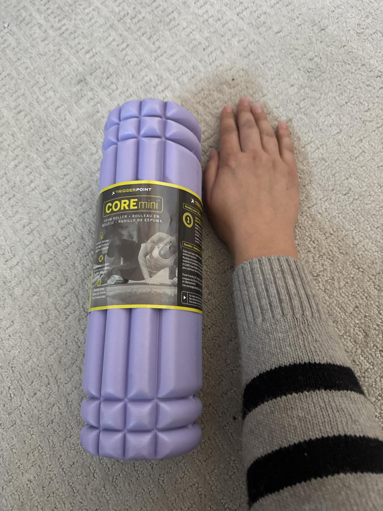 TriggerPoint CORE Foam Massage Roller with Softer Compression for Exercise, Deep Tissue and Muscle Recovery customer photo 2