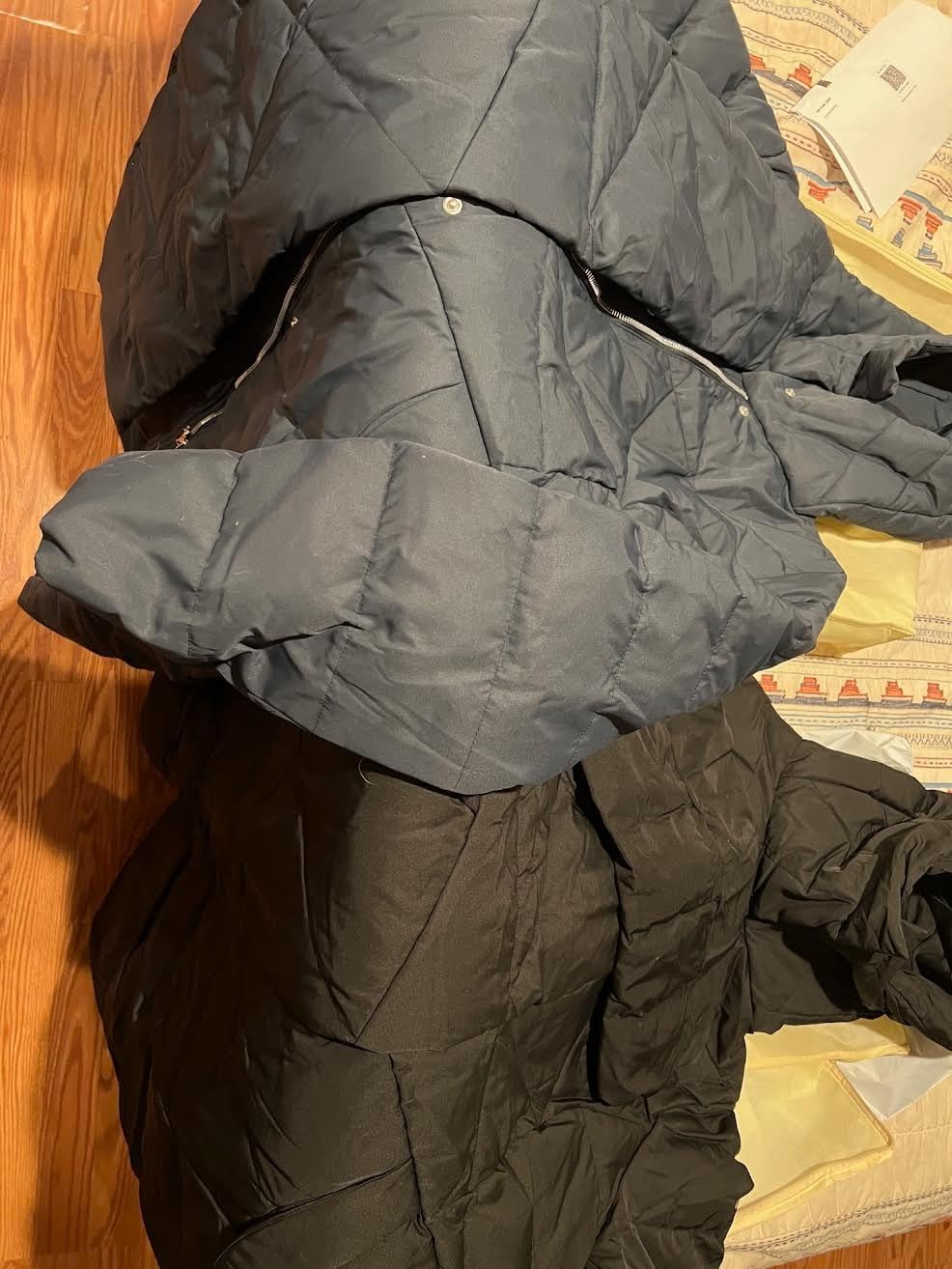 Women's Winter Long Maxi Down Puffer Coat with Hood customer photo 1