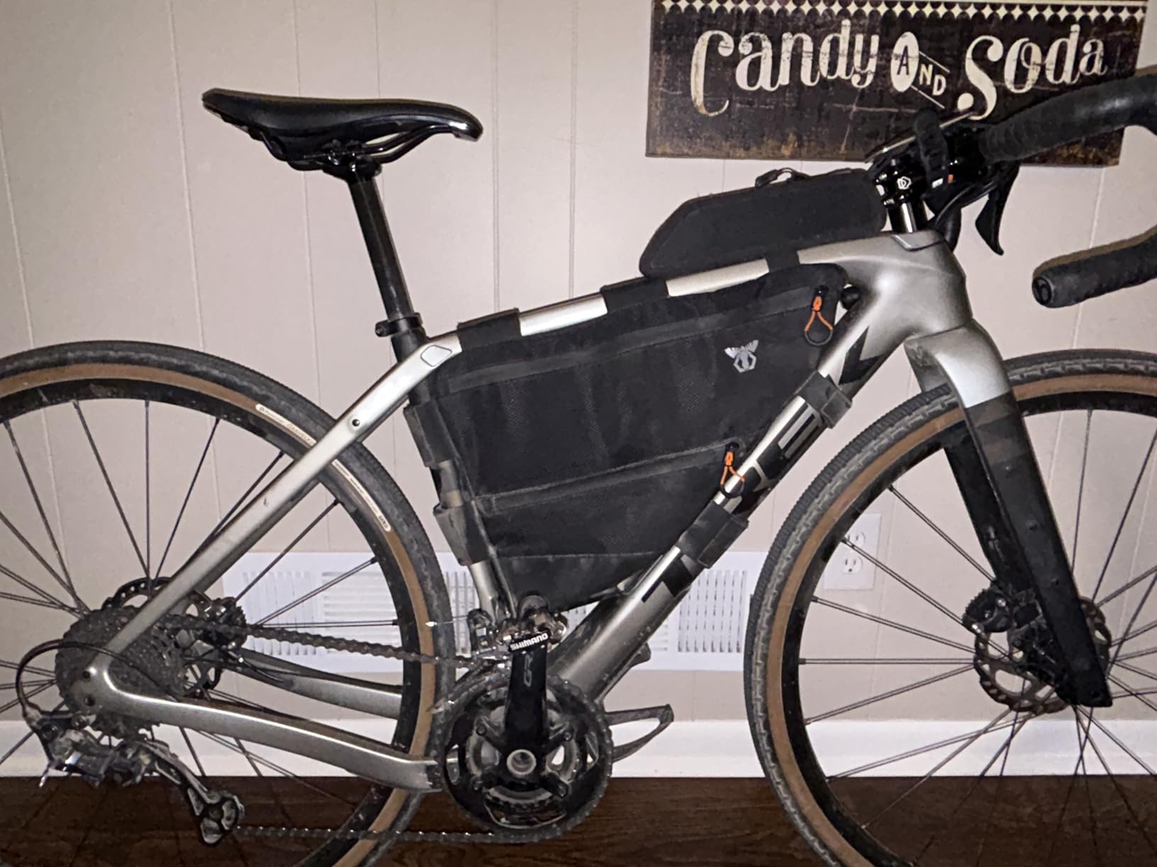 Touring Road Bike Full Frame Bag | Bicycle Bikepacking, Touring, Commuting Pack | Small (6.5L), Medium (12L), Large (14L) customer photo 2