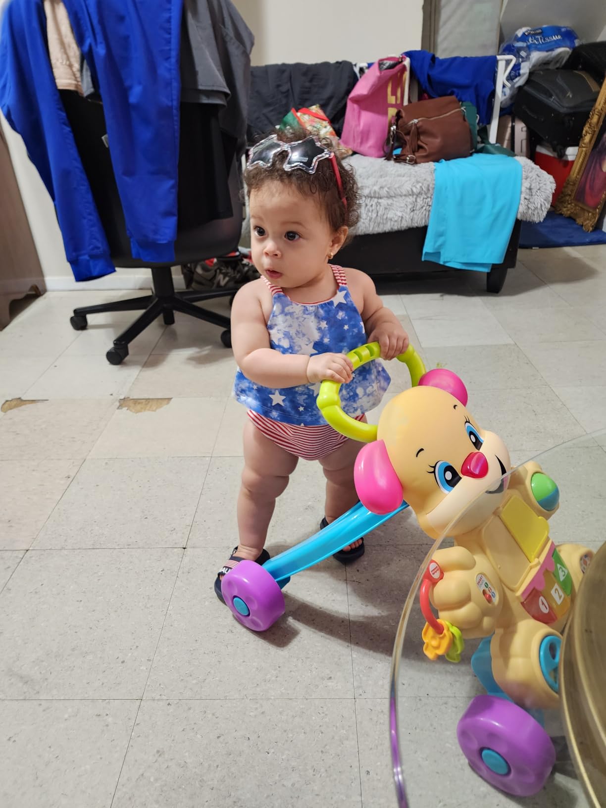 Fisher-Price Laugh & Learn Smart Stages Learn With Sis Walker, Pink customer photo 1