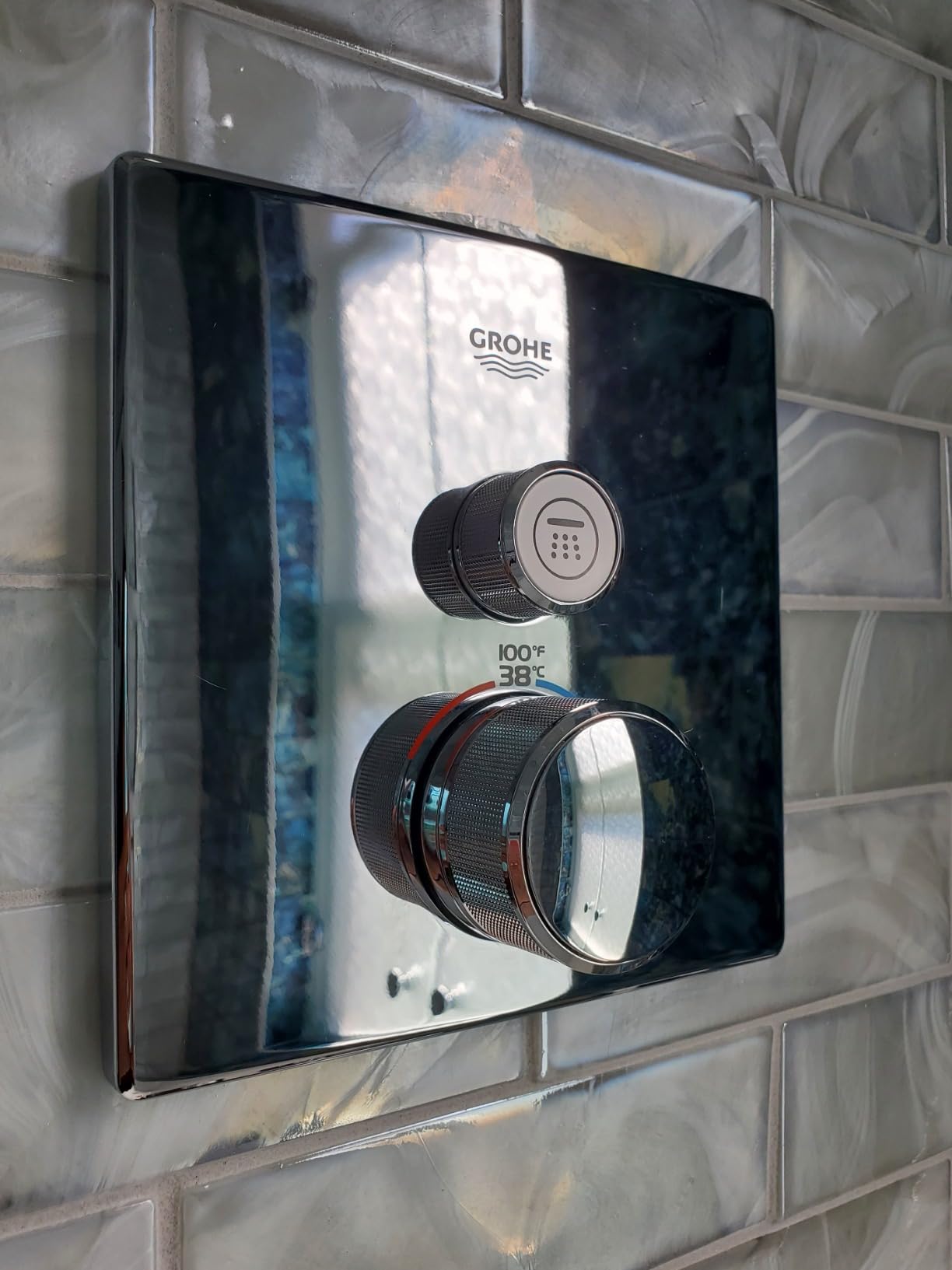 GROHTHERM SMARTCONTROL SINGLE FUNCTION THERMOSTATIC VALVE TRIM customer photo 1