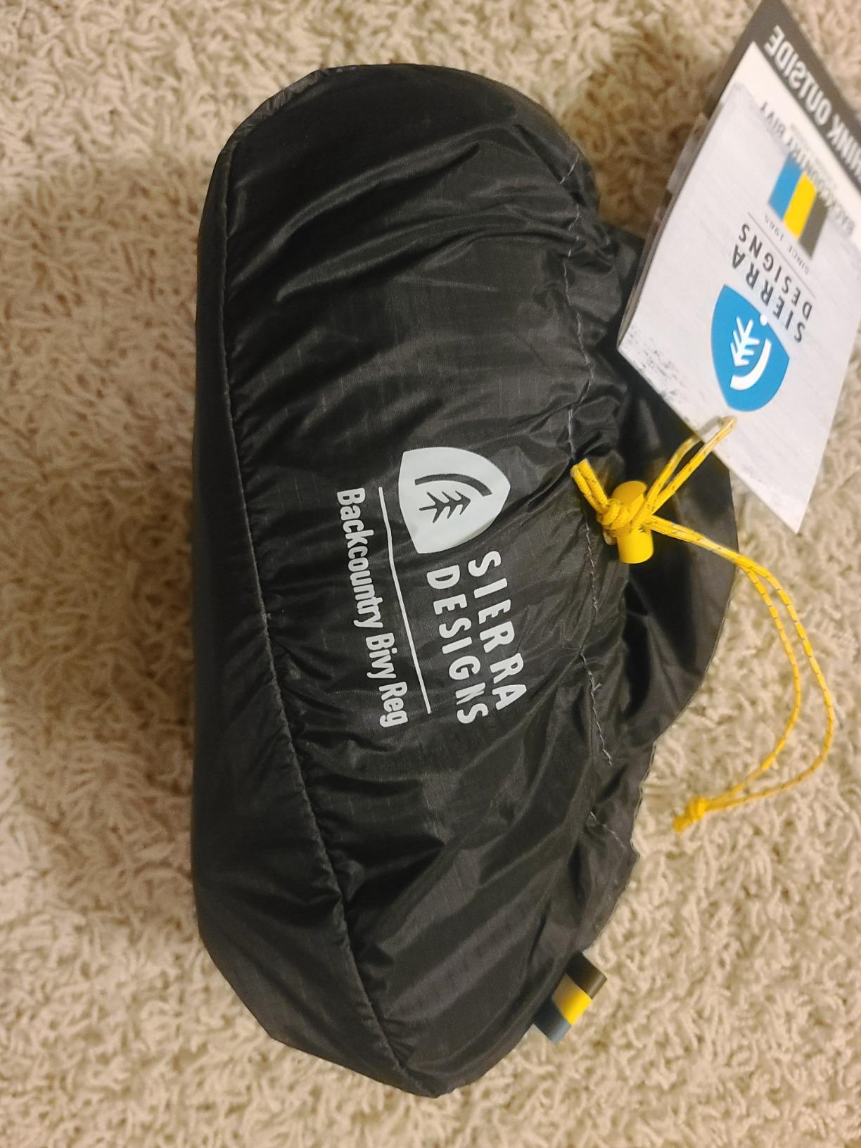 Sierra Designs Backcountry Bivy Bag for Backpacking, Camping, Bikepacking and Mountaineering, Ultralight, Minimalist Waterproof/Breathable Top Fabric customer photo 1