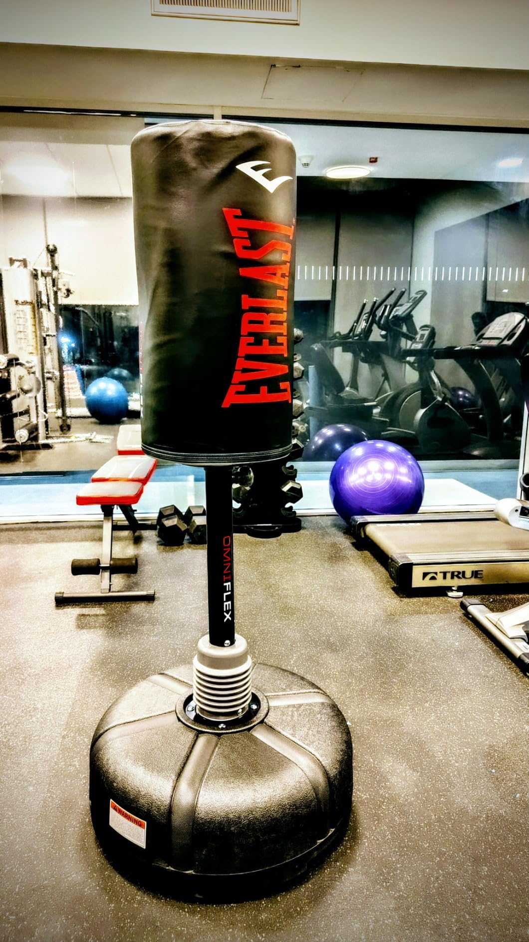 Everlast Freestanding Adjustable Punching Bag for Adults | Heavy Boxing Bag with Stand | Free Standing Punching Bag for Boxing, Muay Thai, MMA, Home Gym Training customer photo 1