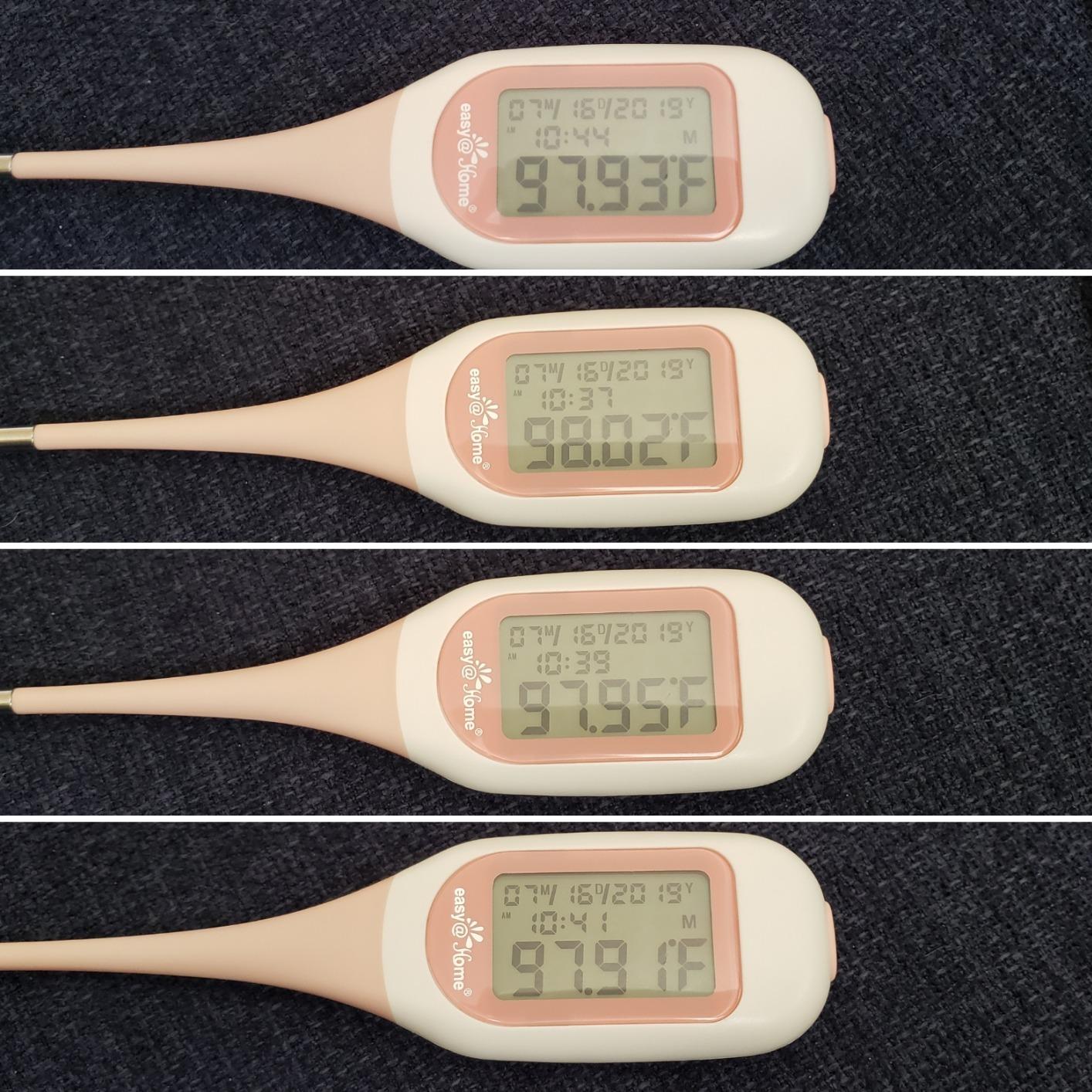 easy@Home Bluetooth Basal Body Thermometer for Adults - Fertility Prediction customer photo 2