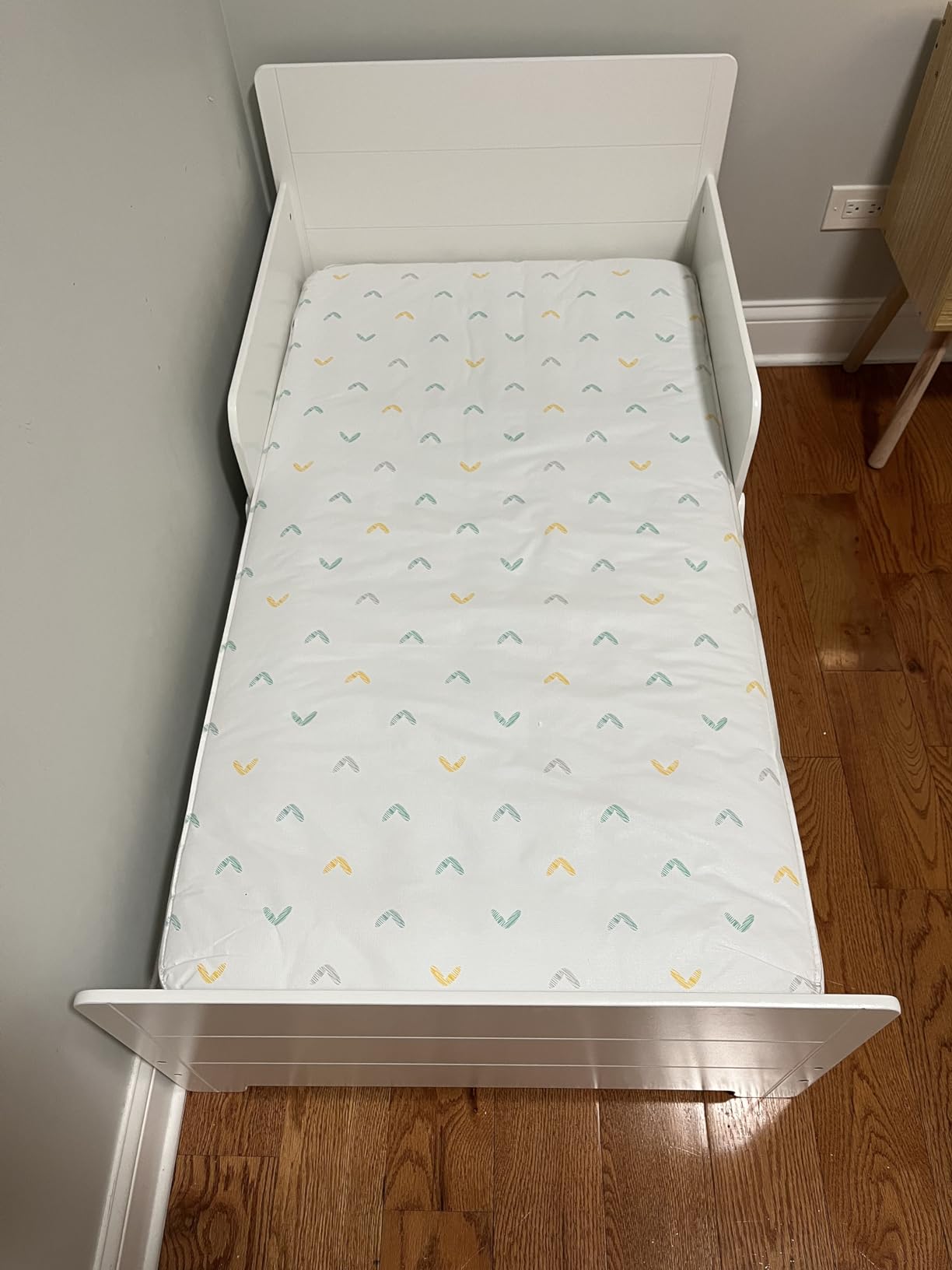Delta Children MySize Toddler Bed, Grey customer photo 2