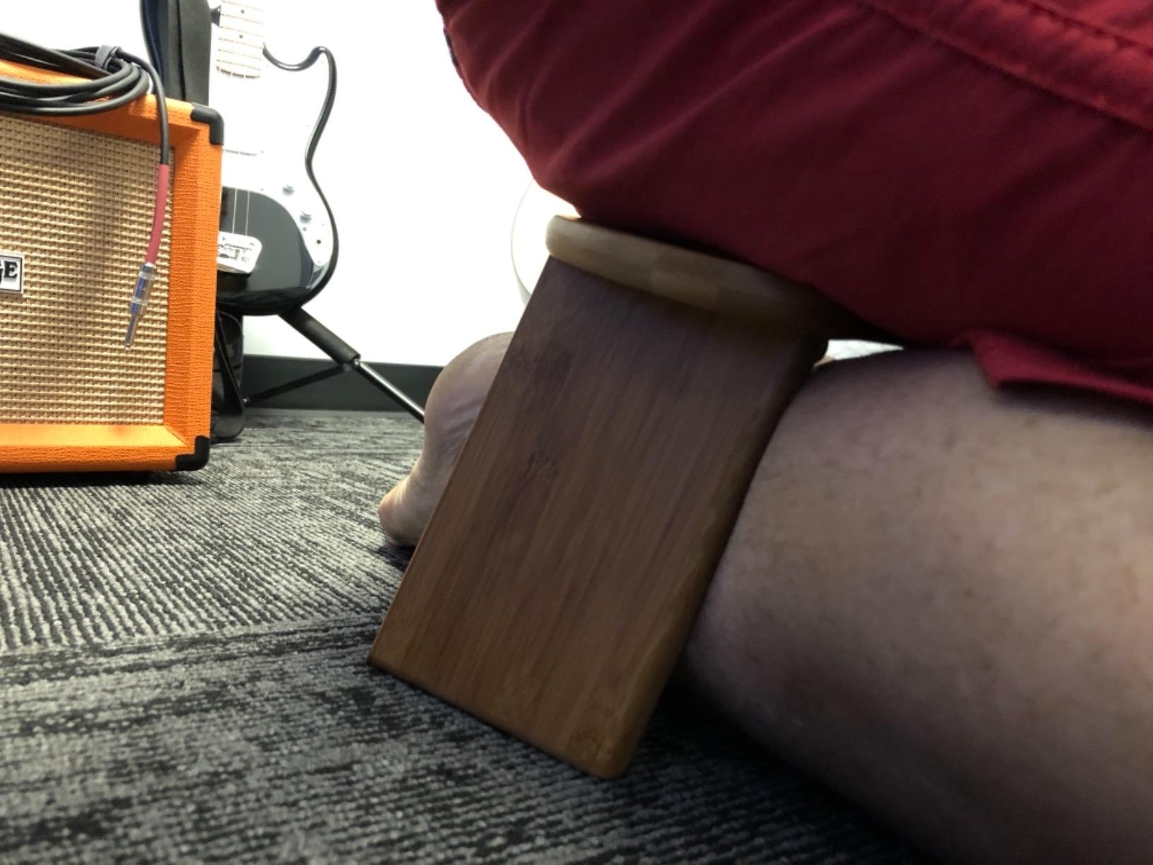 Bamboo Ergonomic Folding Meditation Bench - Seiza Bench - Ideal for Vipassana and Transcendental Meditation customer photo 1
