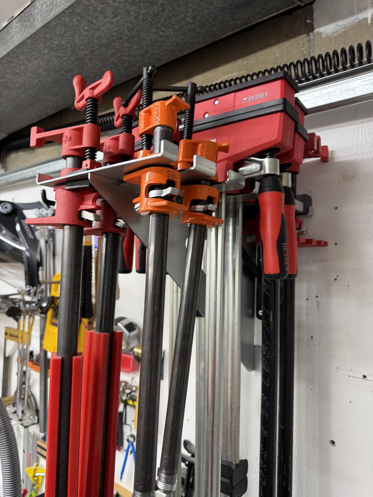 Rockler HD Pipe Clamp Rack for Clamps up to 60