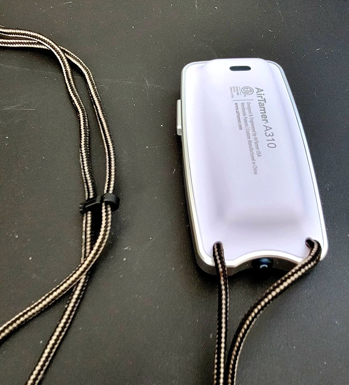 AirTamer A310PMB Personal Air Purifier Wearable Necklace | Portable Ionizer for Travel, Office & Pollution Protection - Silent, Filterless, USB Rechargeable Air Cleaner customer photo 1