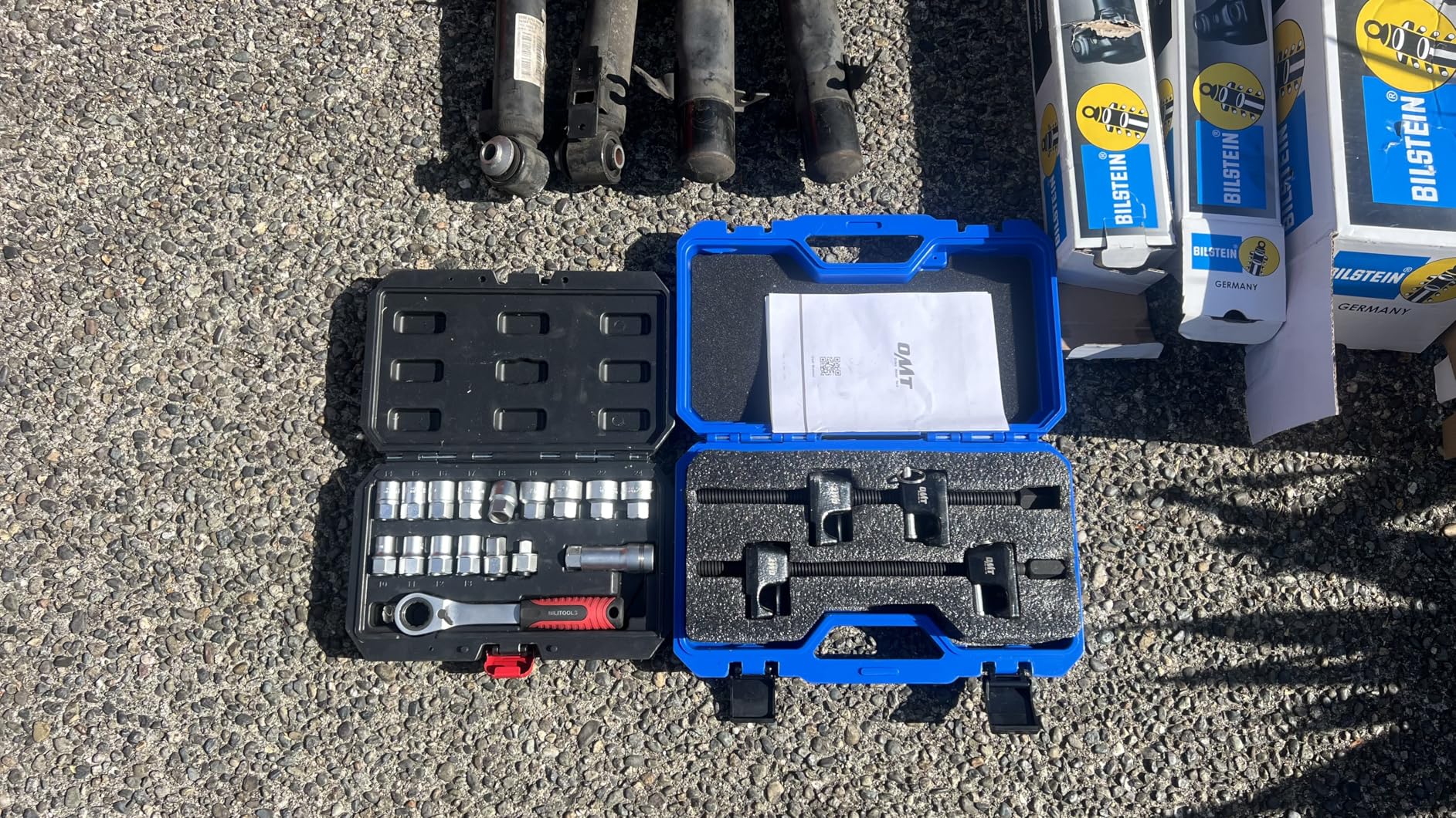 Orion Motor Tech 2pc Macpherson Strut Spring Compressor Tool Set with 10.5
