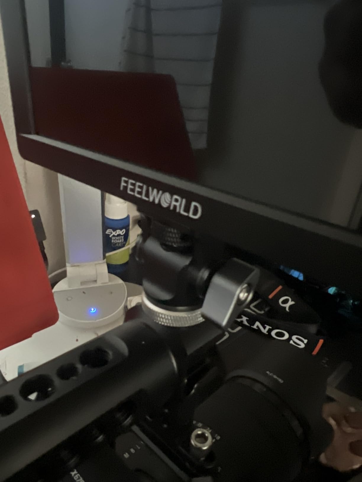 FEELWORLD FW703 7 Inch 450nit FHD 3G SDI Field DSLR Camera Monitor, 4K HDMI Input Output, 3D LUT, Waveform Histogram Focus Assist, for Cinematic Videographer Filmmaker Video Shooting customer photo 1