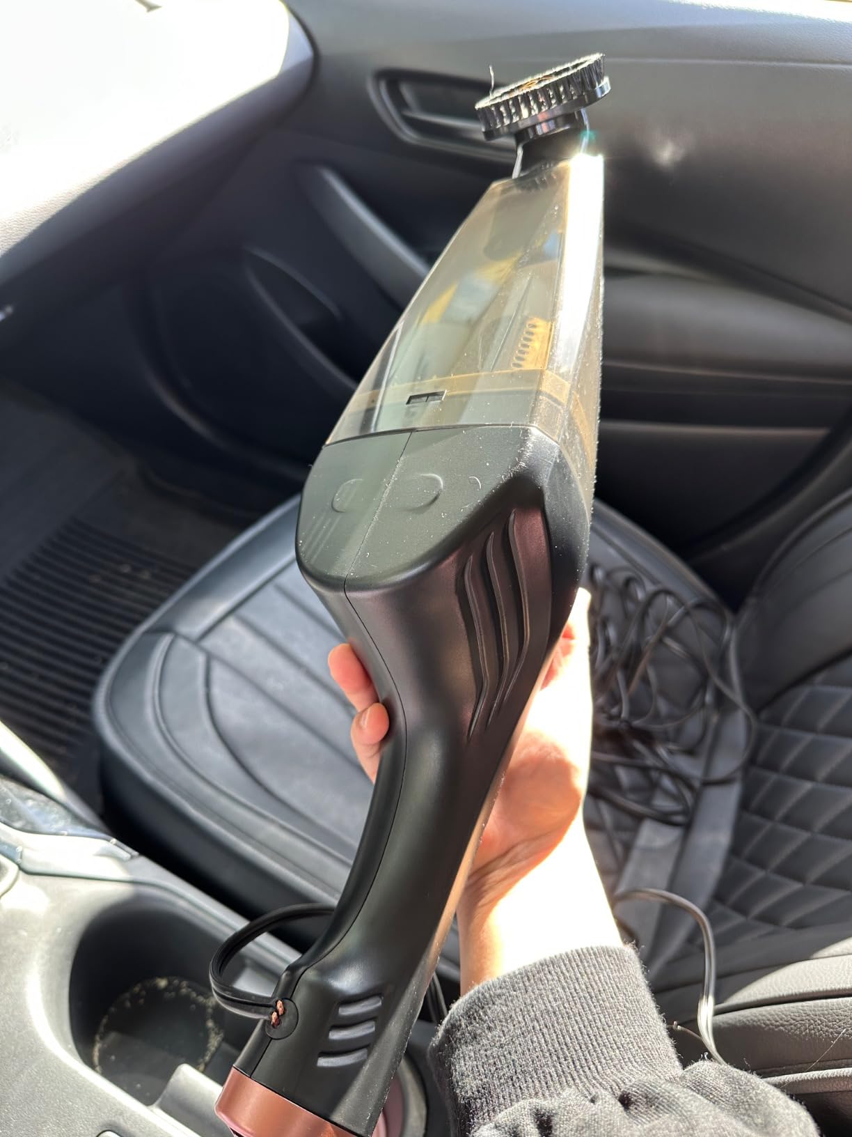 ThisWorx Car Vacuum Cleaner 2.0, Portable Handheld Mini Vacuums | 16ft Cord, LED Light, Bag, & Attachments - Small Vacuums for RV, Boats, Travel, Car Accessories, Lightweight customer photo 2