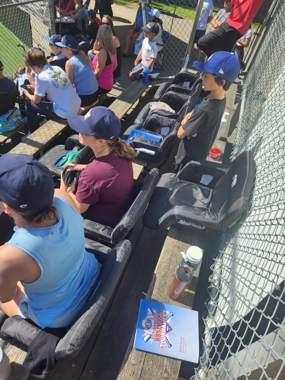 Stadium Seat for Bleachers with Back Support - 3