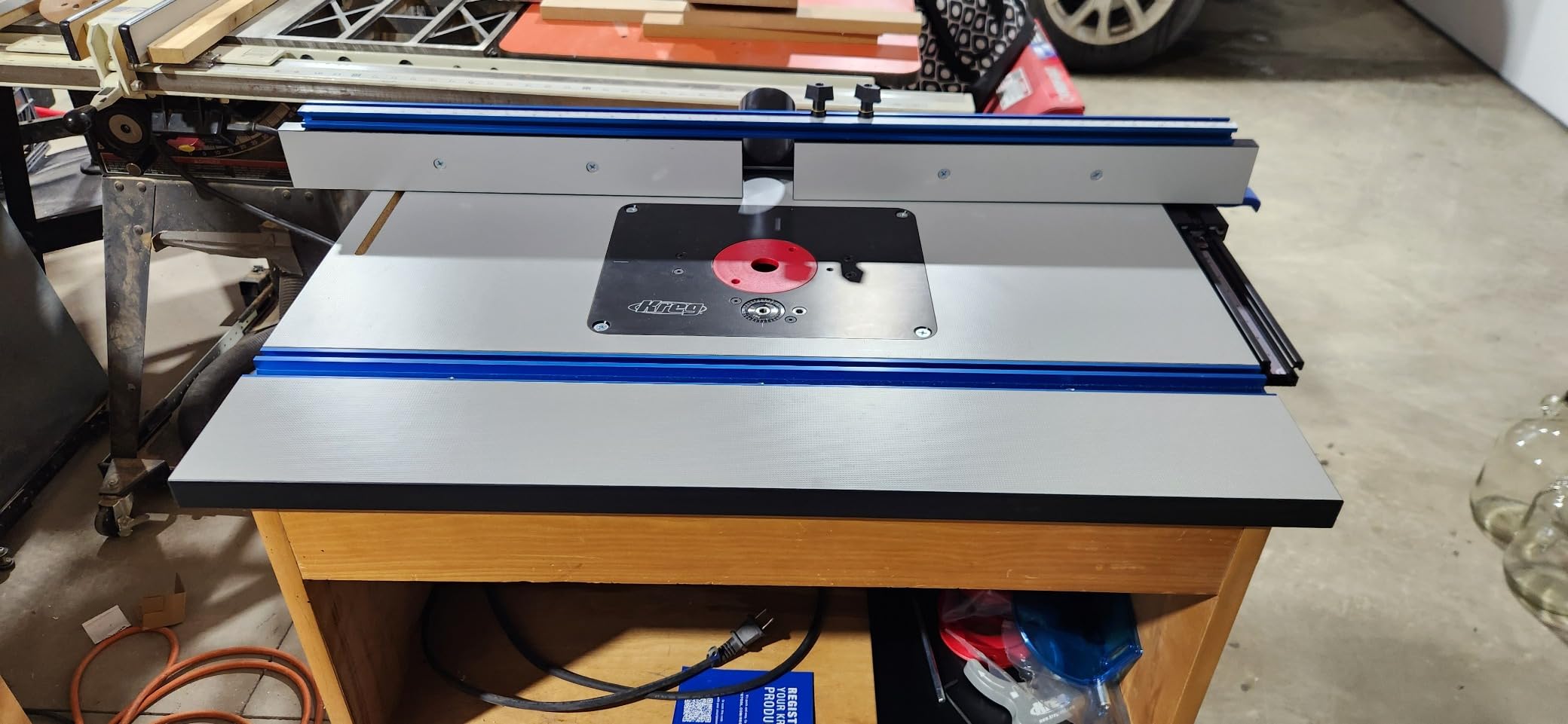 Kreg PRS5000 Precision Router Lift - Router Table Lift System - Durable Router Plate Insert customer photo 2