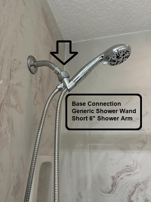 Moen 26009SRN Engage Magnetix 2-in-1 Combo Rain Showerhead with Handheld Spray, Magnetic Docking System, Spot Resist Brushed Nickel, 6-Spray Settings, 2.5 GPM customer photo 2