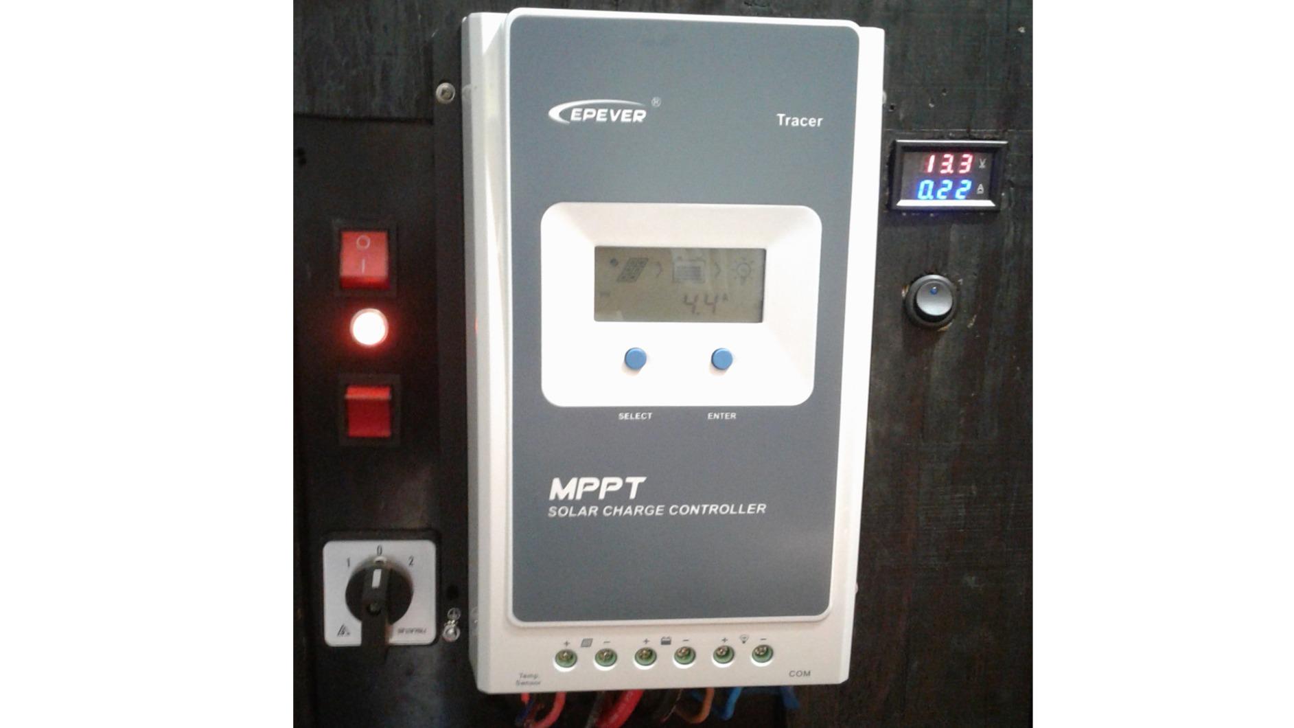 EPEVER MPPT Solar Charge Controller 40A 12V 24V Max PV 100V 520W/1040W | Tracer4210AN-G3 Solar Panel Regulator Common Negative Ground LCD Display for Gel AGM Flooded Sealed LiFePO4 Lithium Battery customer photo 2