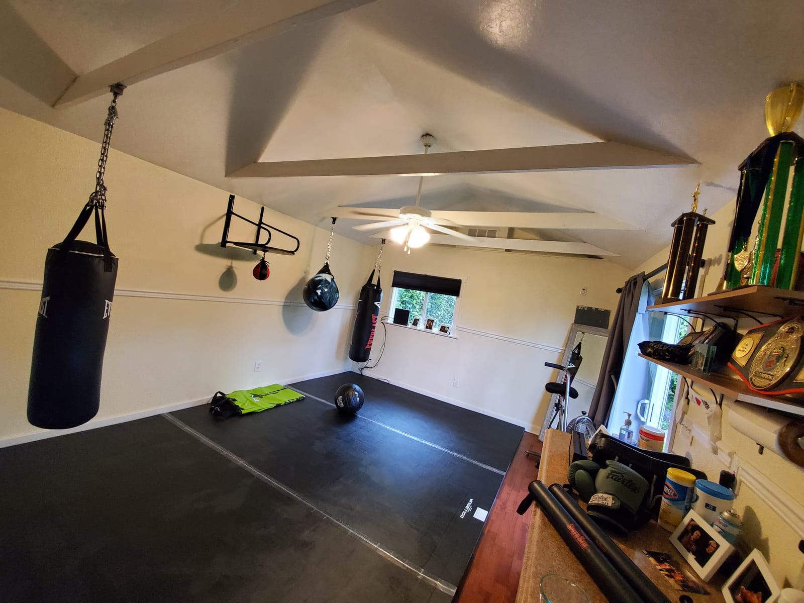 Dollamur Wrestling Mat for Home, 5'x10', Portable, Lightweight - Made in USA | Premium Home Wrestling Mats. Portable, Non-Slip Surface, Shock Absorbing Foam, Pro-Grade Performance. customer photo 2