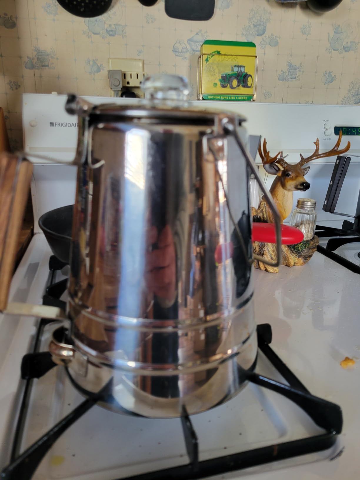 COLETTI Butte Coffee Percolator Camping - Percolator Coffee Pot, NO Aluminum or Plastic [14 Cup] customer photo 2