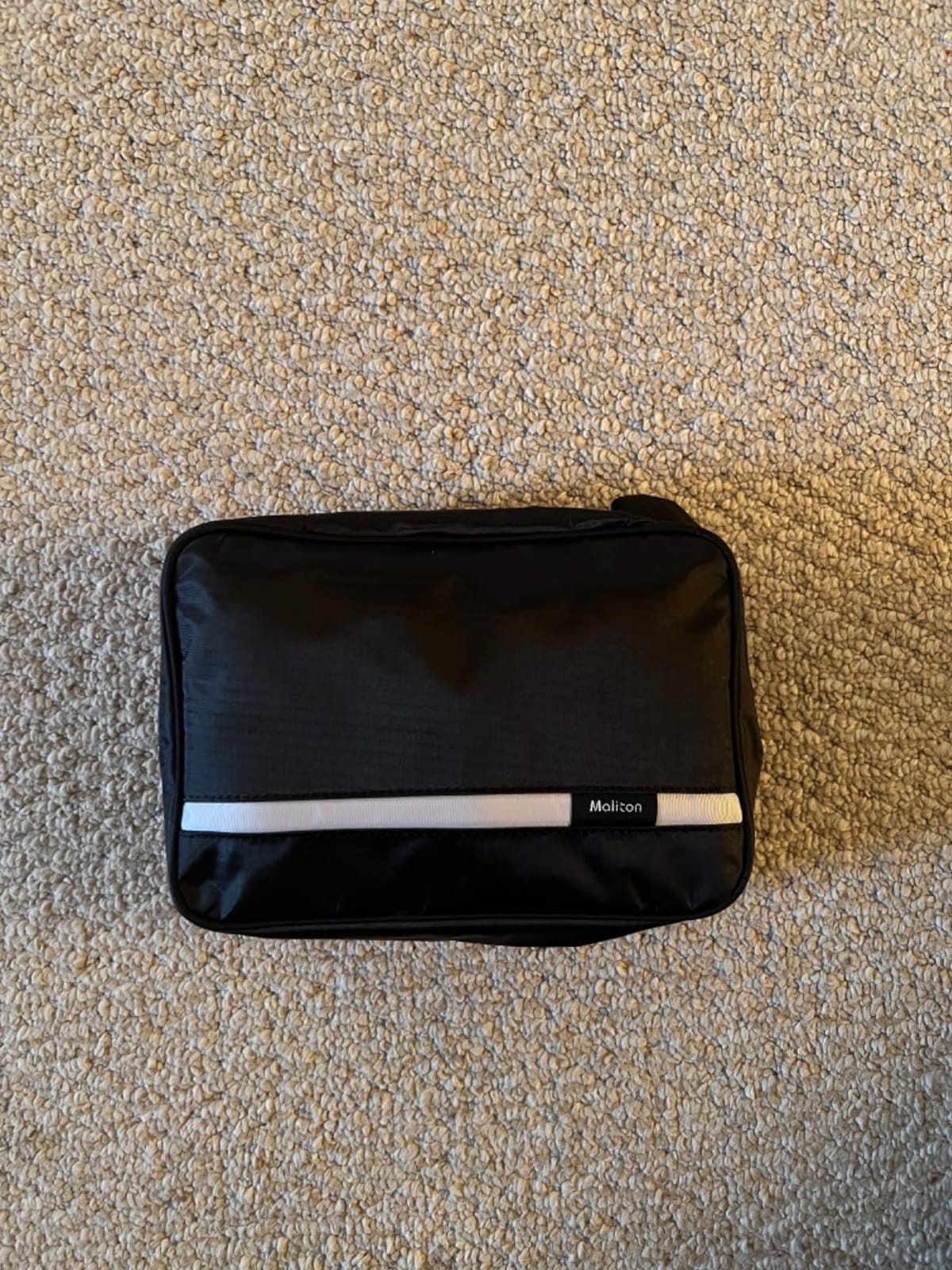 Maliton Toiletry Bag for Men & Women Travel Toiletry Bag Hanging Toiletry Bag Hygiene Bag with 4 Compartments Waterproof Bathroom Shower Bag for Traveling(Black) customer photo 1