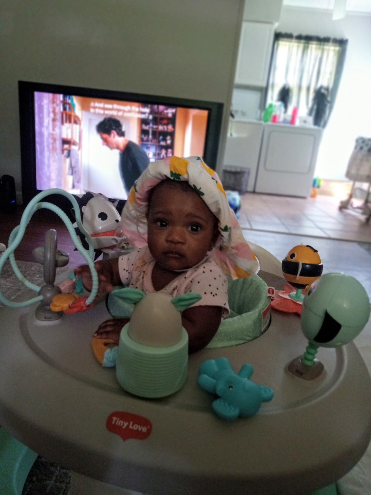 Tiny Love 4-in-1 Here I Grow Mobile Activity Center, Baby Walkers and Activity Center, Baby Activity Center with Interactive Toys and Developmental Activities, Meadow Days customer photo 2