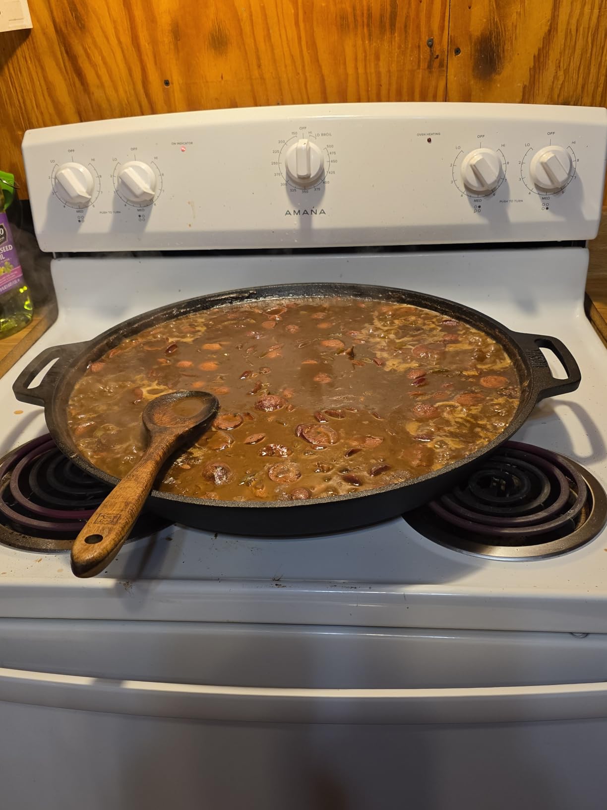 20-inch Pre-Seasoned Cast Iron Skillet - Dual Assist Handles - Nitrided Rust-Proof customer photo 1