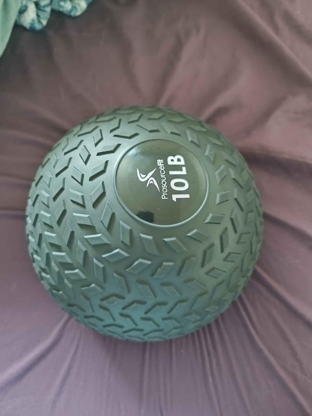 ProsourceFit Slam Medicine Balls 5, 10, 15, 20, 25, 30, 50lbs Smooth and Tread Textured Grip Dead Weight Balls for Strength and Conditioning Exercises, Cardio and Core Workouts customer photo 1