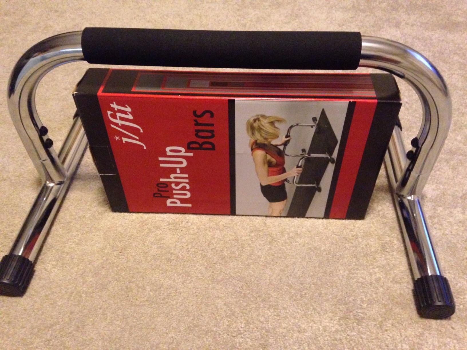 Lebert Fitness Parallette Push Up Bars Dip Station Stand - Perfect for Home and Garage Gym Exercise Equipment - Gymnastics, Calisthenics, Strength Training Parallel Bars for Men and Women customer photo 2