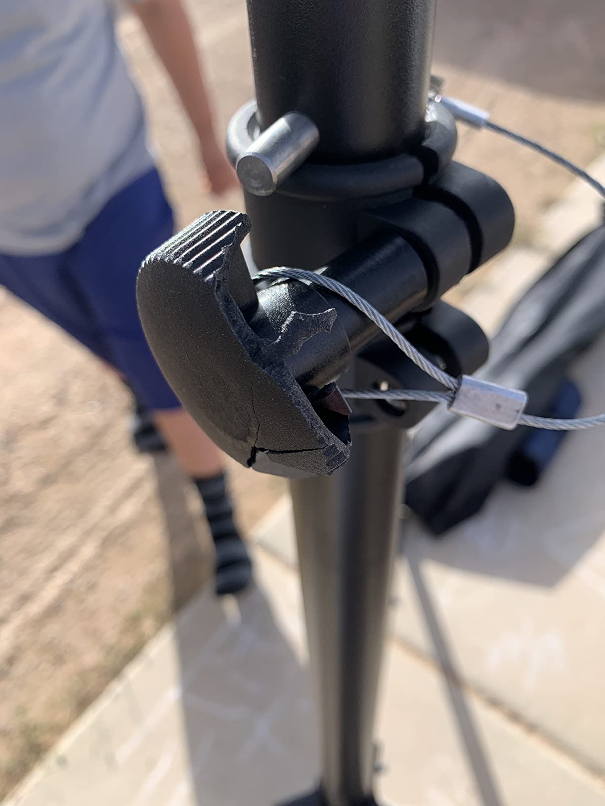 PROAIM Heavy-Duty Jib Stand for Camera Jib Crane, 33mm Mount, 90kg/198lb | Set up a stable jib base in seconds - quick-lock height=