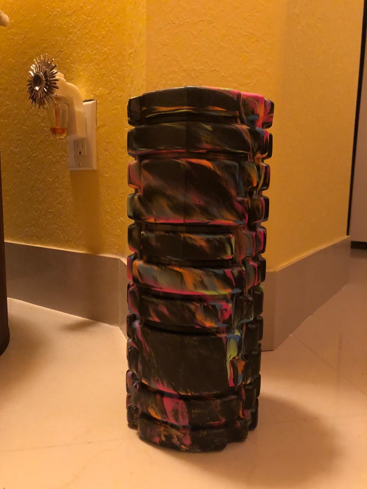 Trigger Point Releasing Foam Massage Roller with Medium Compression for Exercise, Stretching, and Muscle Recovery customer photo 1